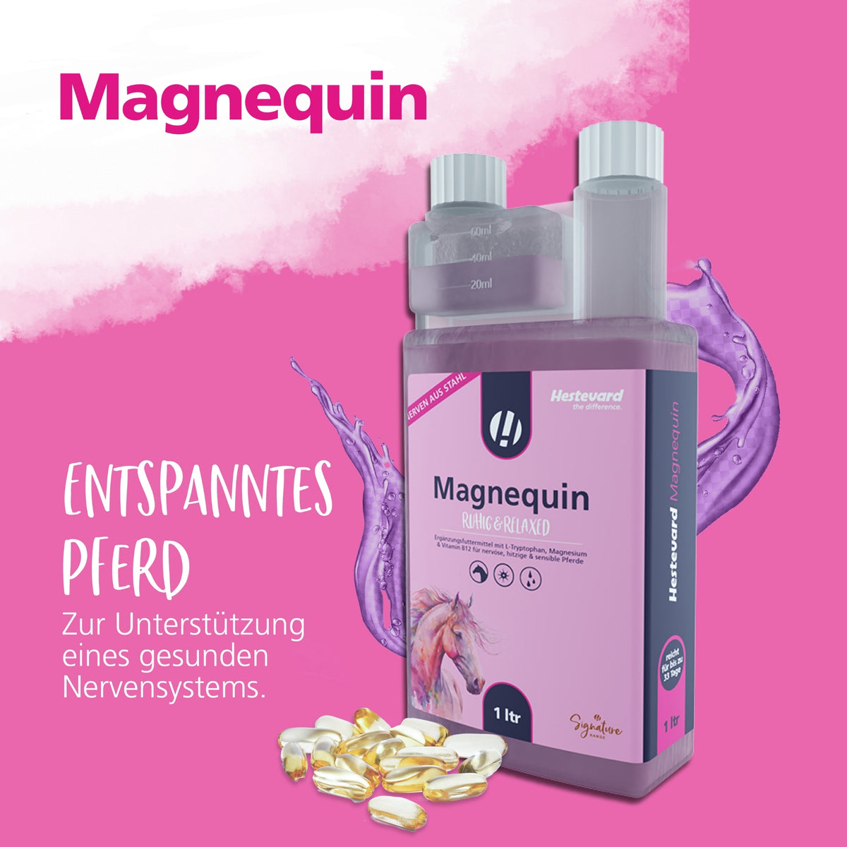 Hestevard Magnequin für Pferde 1000ml