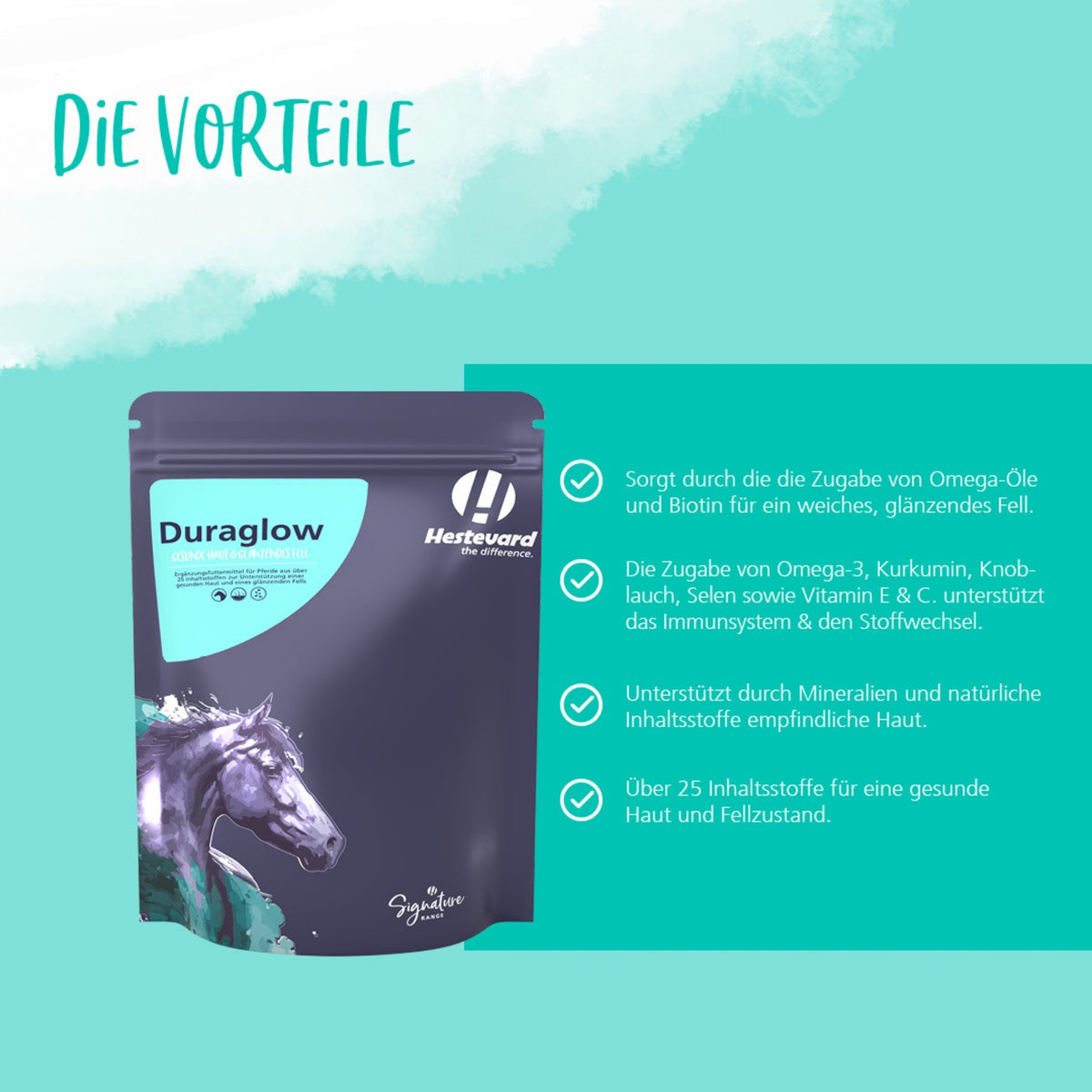 Hestevard Duraglow für Pferde 1.5kg