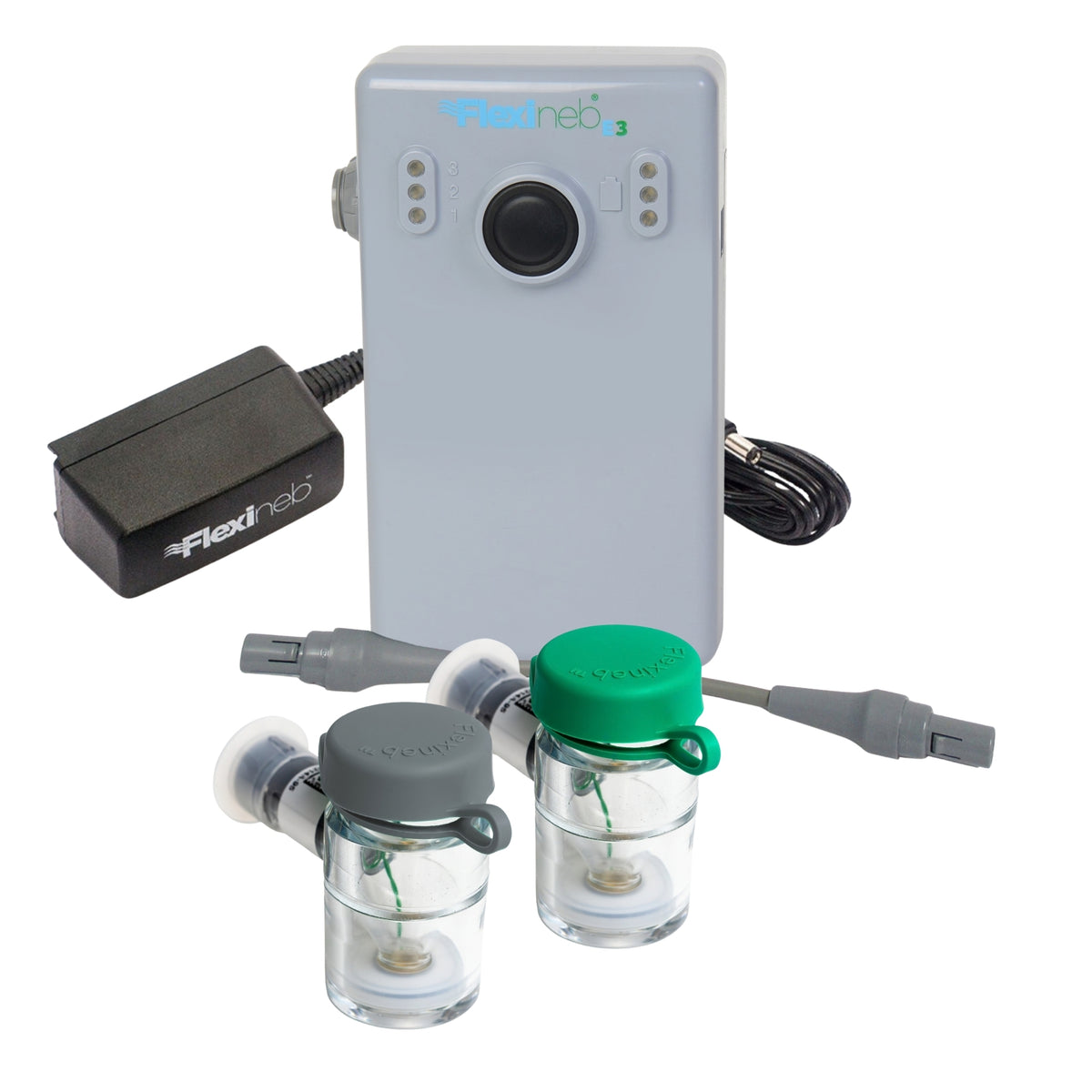 Flexineb E3 Upgrade Set Grau/Grün