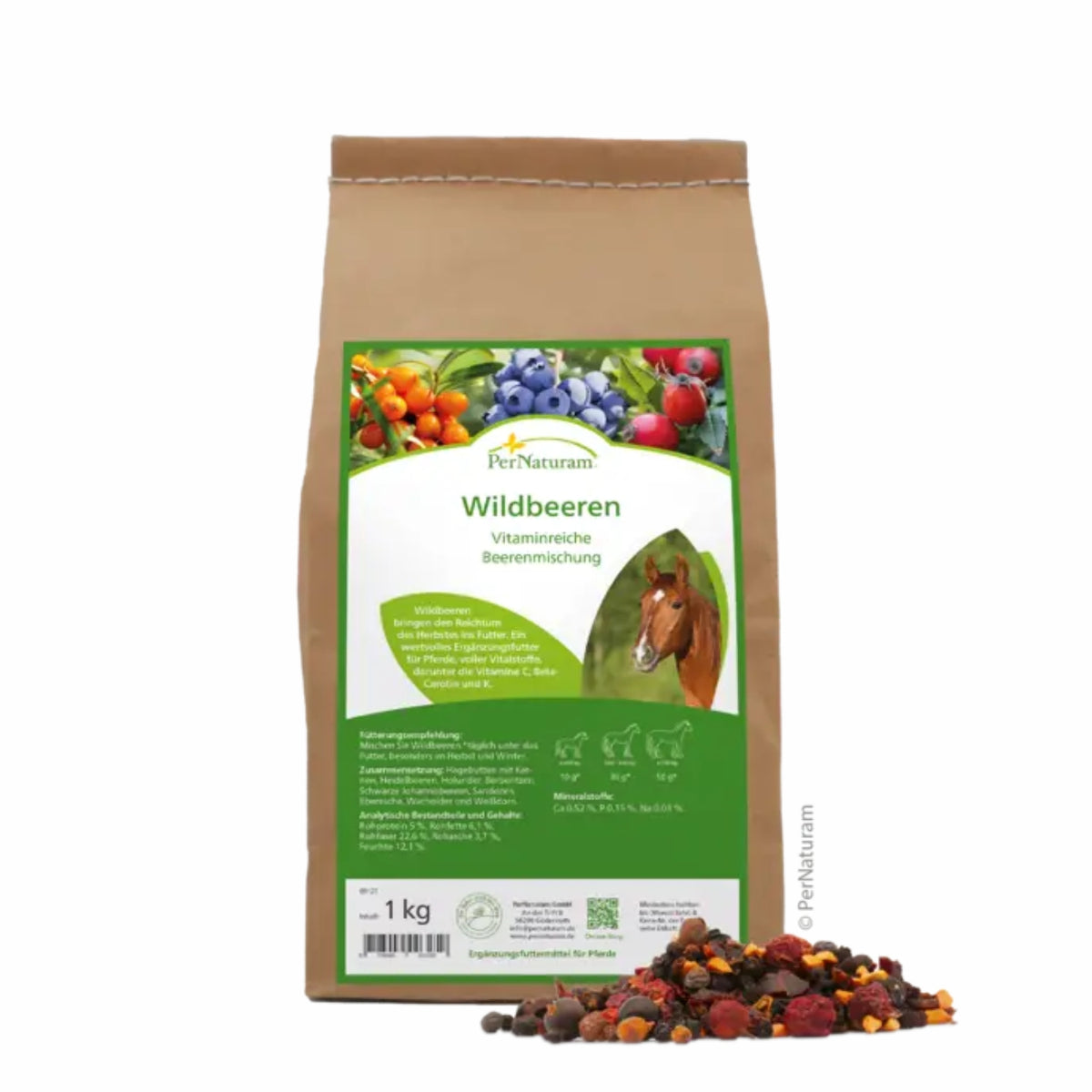 PerNaturam Wildbeeren 1000g MHD 22.01.2027