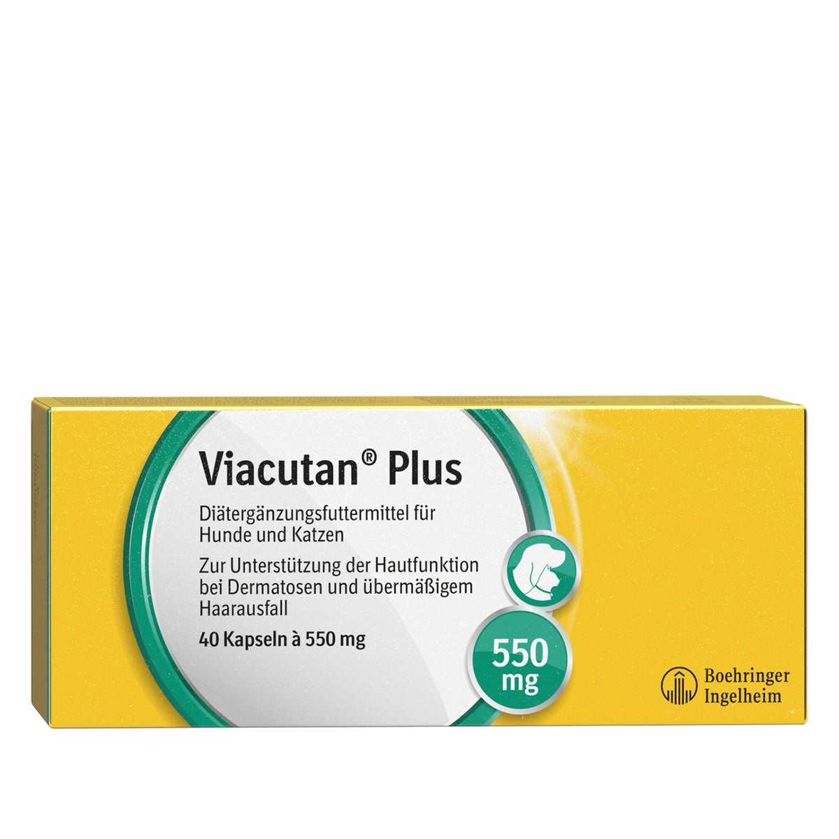Viacutan Plus Kaps. 550 mg 40 Stk.