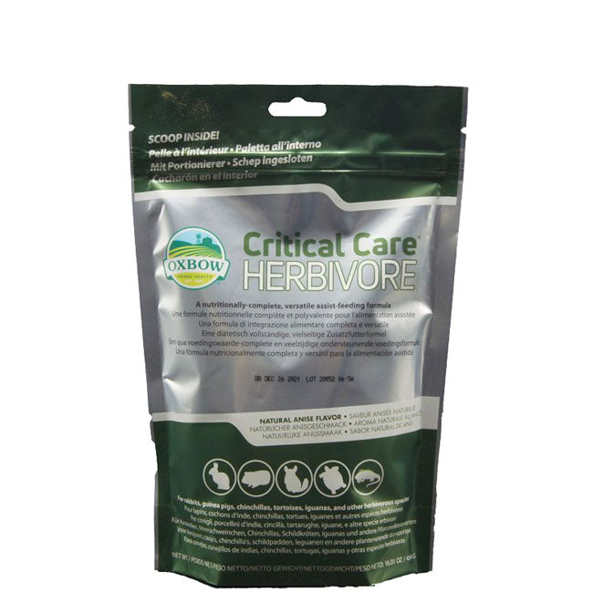 Critical Care Herbivore Anisgeschmack 141g MHD 01.02.2027