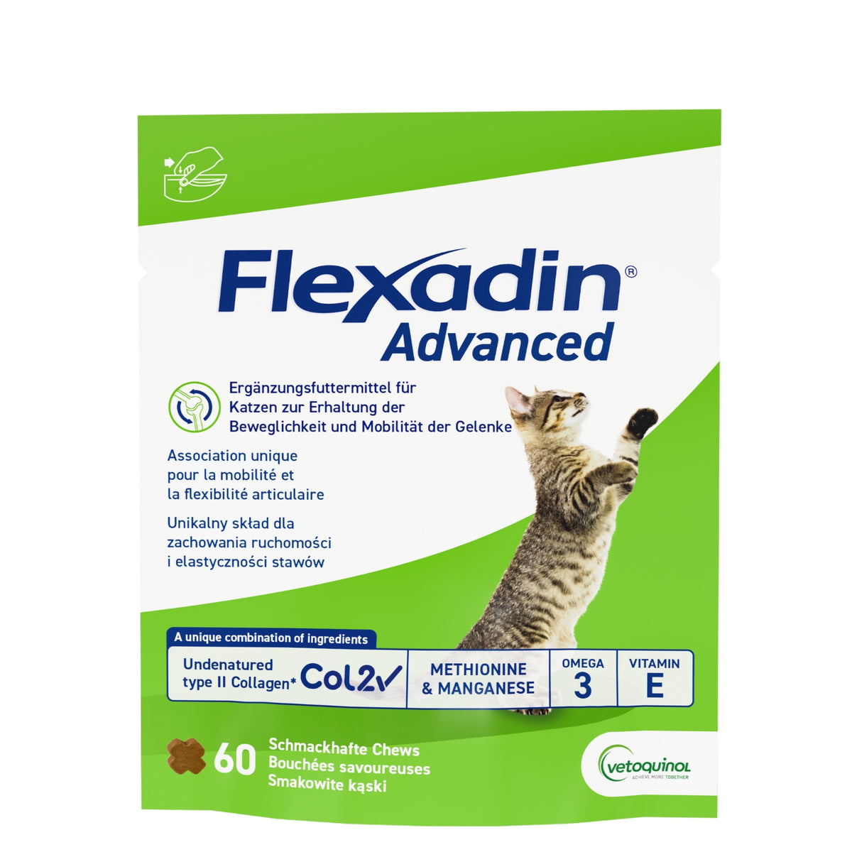 FLEXADIN ADVANCED für Katzen 60 Stück