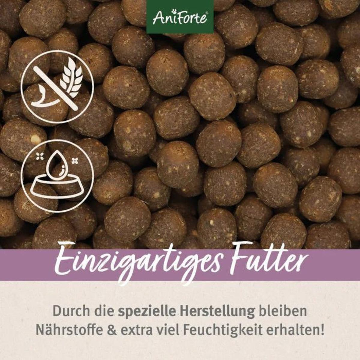 AniForte Trockenfutter FreelandDuck für Hunde 2kg MHD 30.11.2026