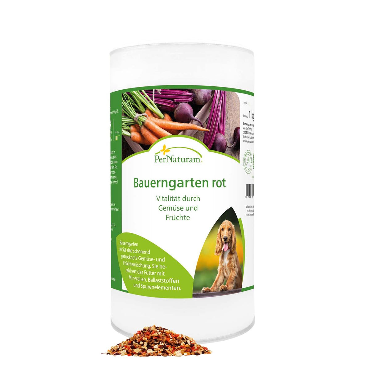 PerNaturam Bauerngarten rot 1000g