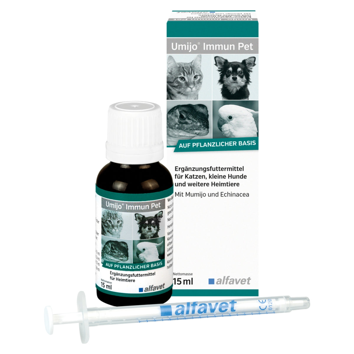Umijo Immun Pet 15ml Katzen Nager Abwehrkräfte
