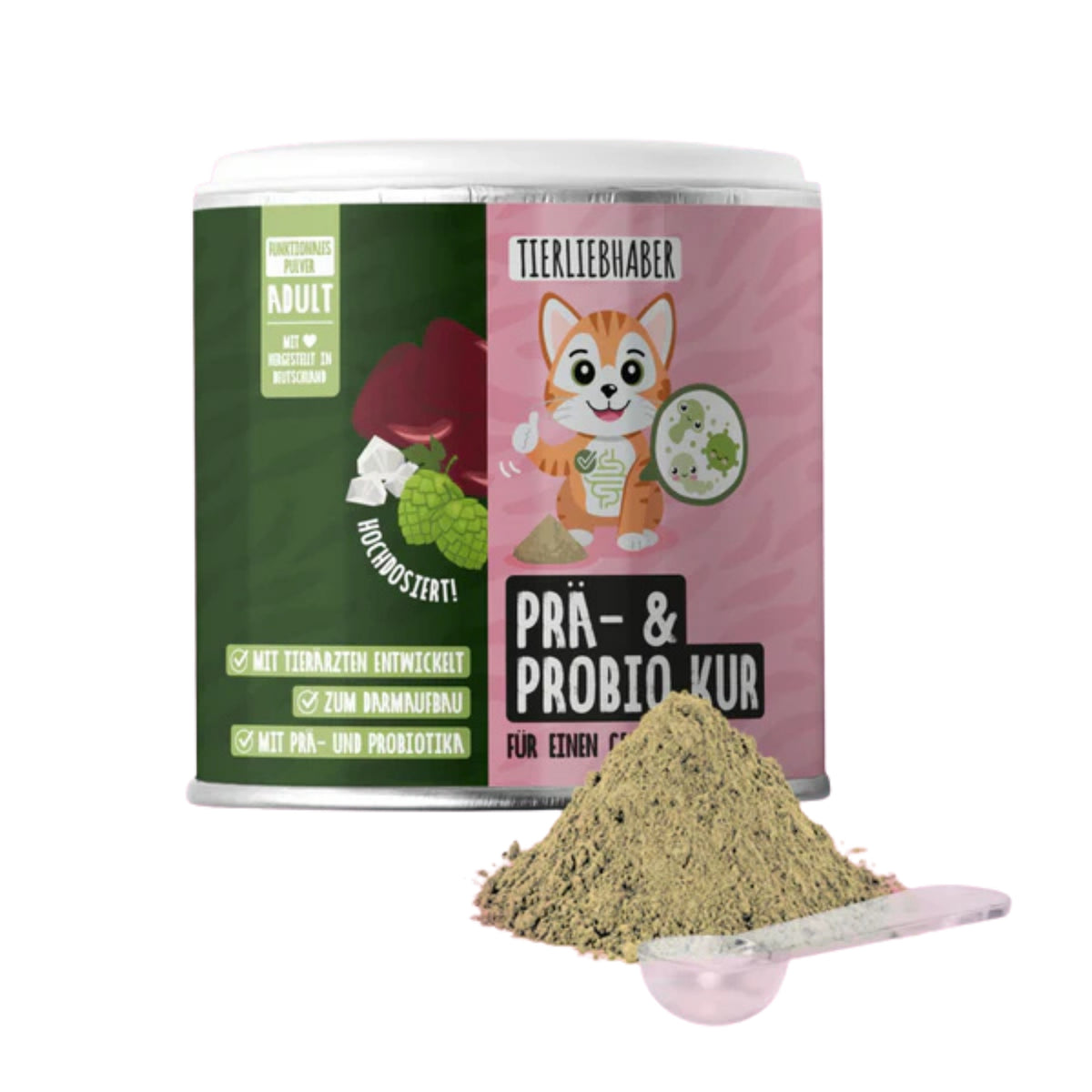 Tierliebhaber Prä & Probio Kur für Katze 80g MHD 30.11.2026