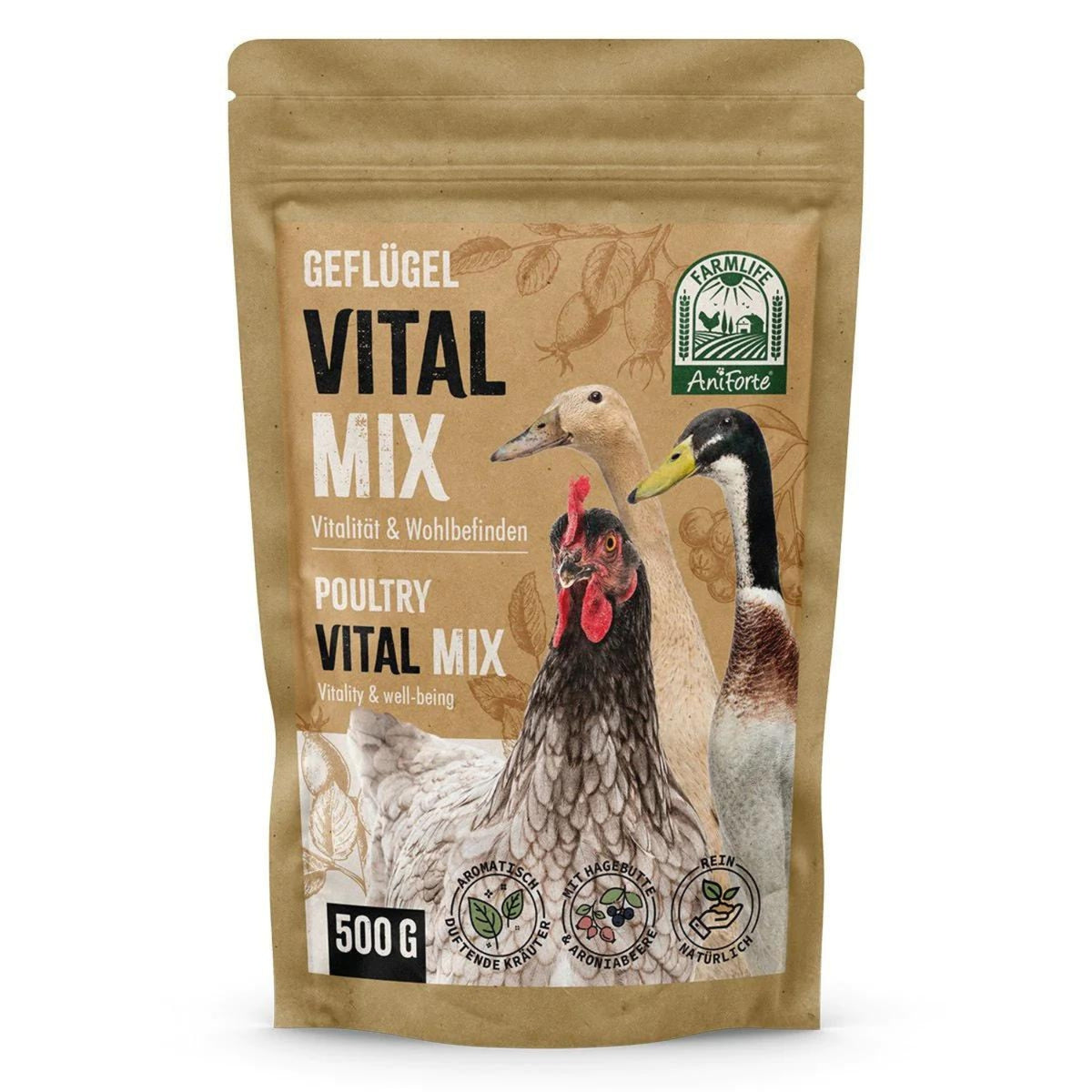 AniForte FarmLife Geflügel VitalMix Pulver 500g
