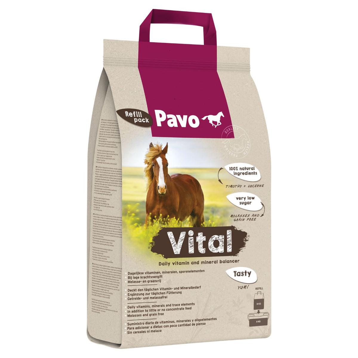 Pavo Vital, 8kg Nachfüllverpackung